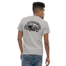 Load image into Gallery viewer, Forged and Fabricated B.L. logo tee