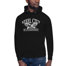 Load image into Gallery viewer, Support Your Local Blacksmith Hoodie