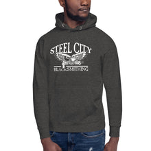 Load image into Gallery viewer, Support Your Local Blacksmith Hoodie