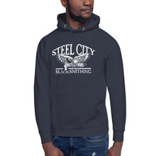 Load image into Gallery viewer, Support Your Local Blacksmith Hoodie