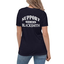 Load image into Gallery viewer, Women's Support Your Local Blacksmith Tee